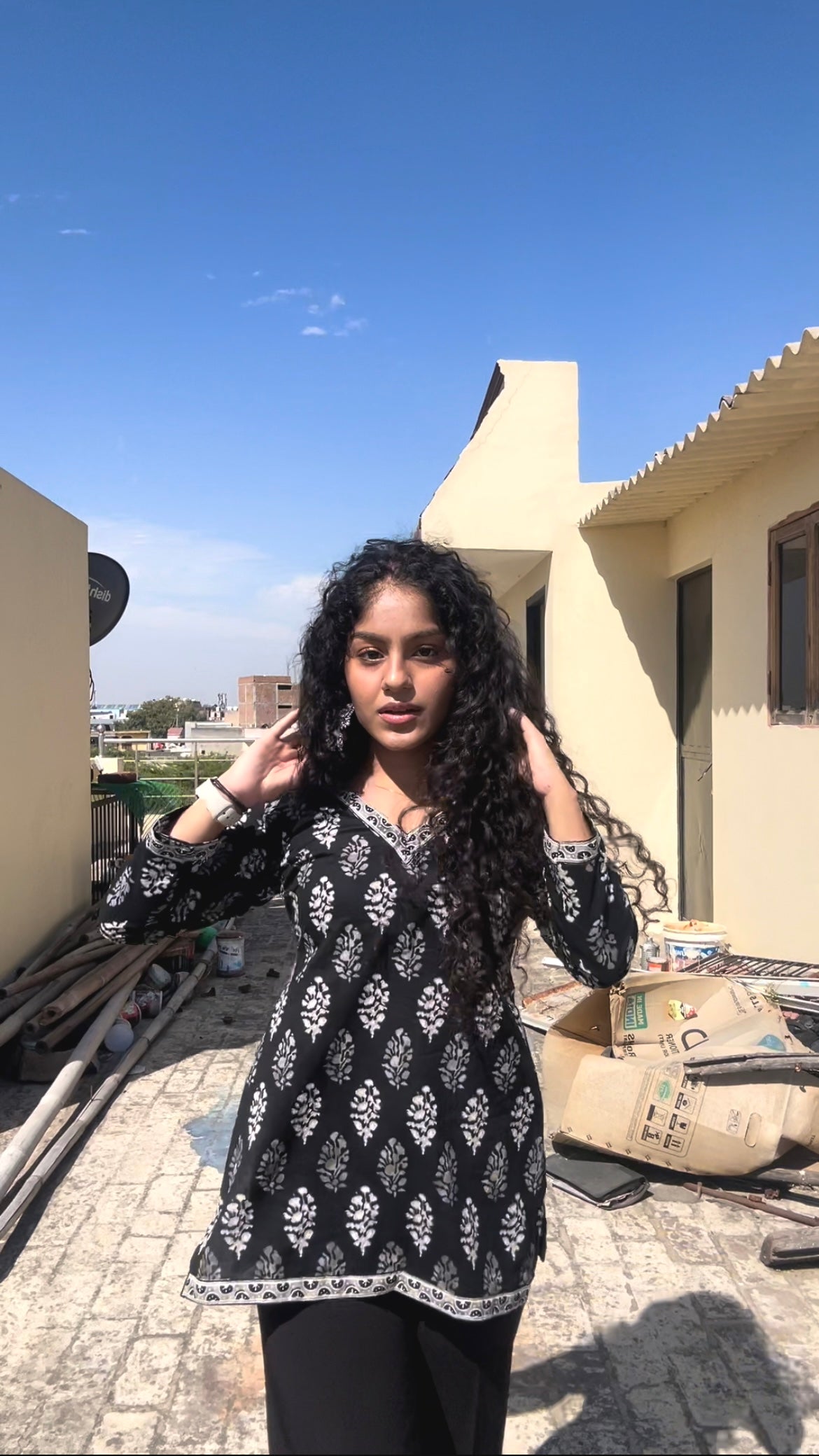 Dawn Straight Short Kurti