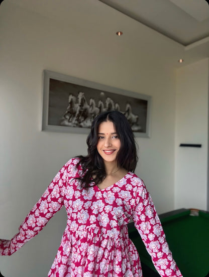 Pink Candy Short Kurti Top