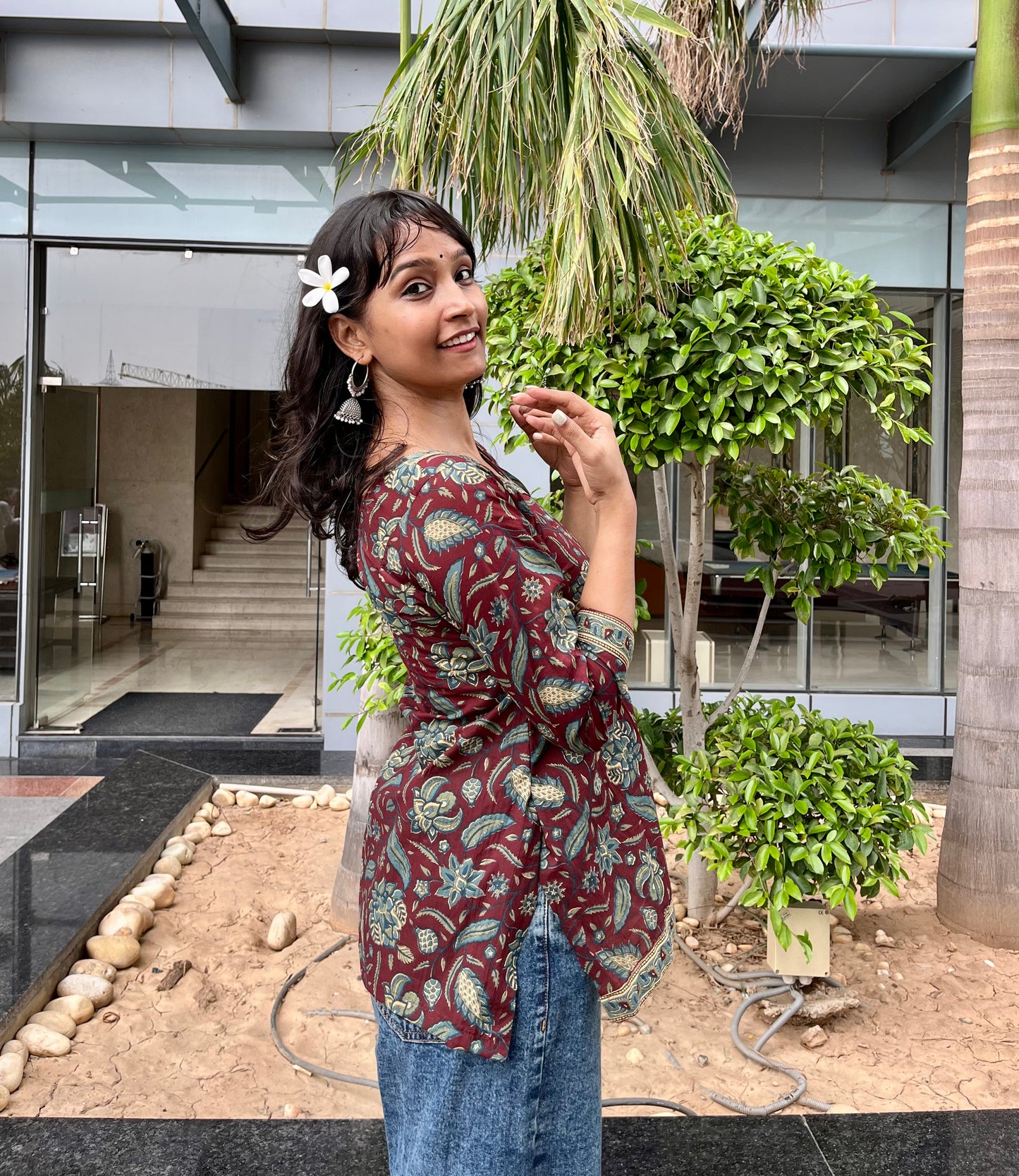 Truffle Straight Short Kurti