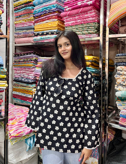 Kushi Straight Short Kurti