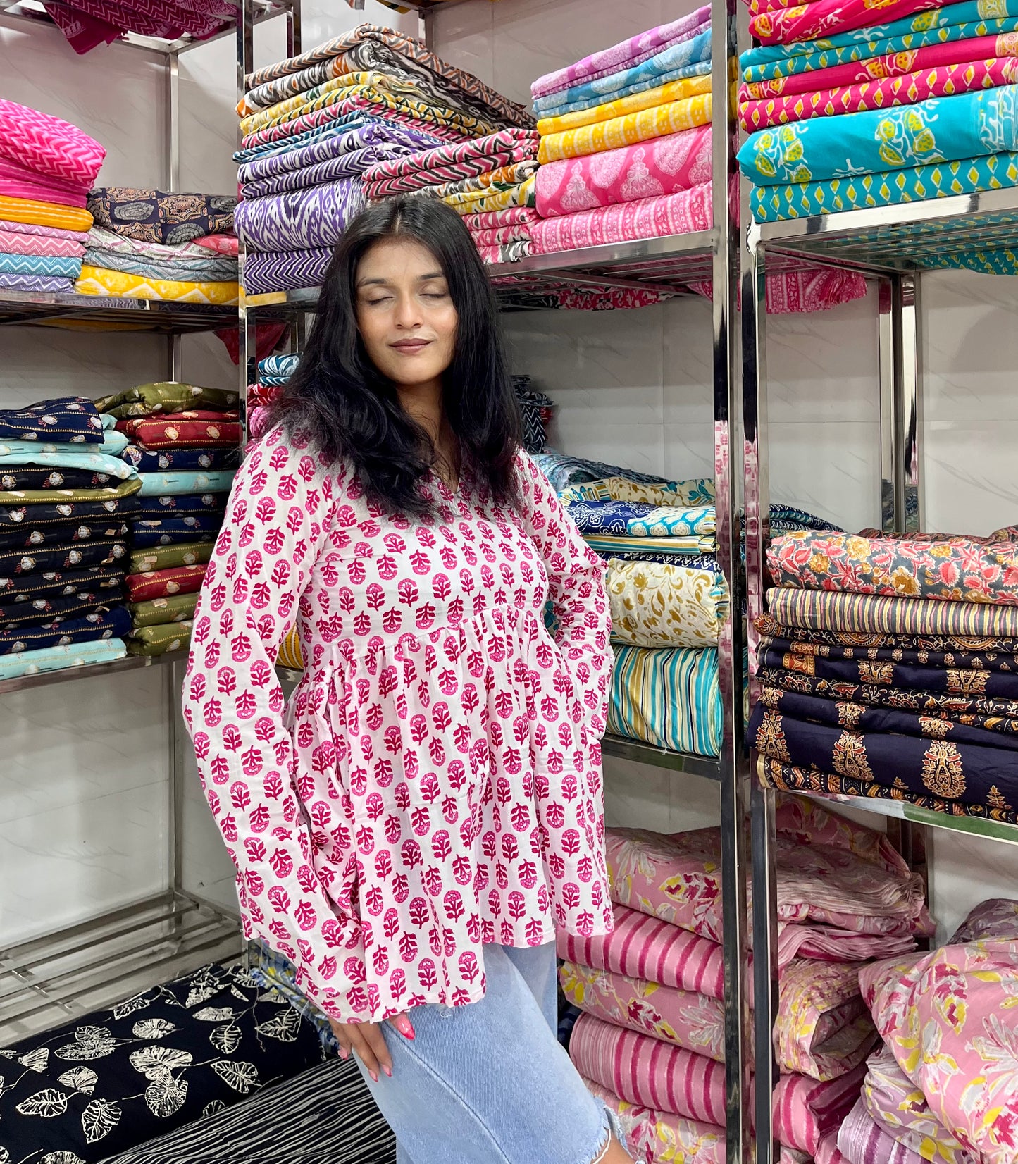 Jiya Peplum Short Kurti