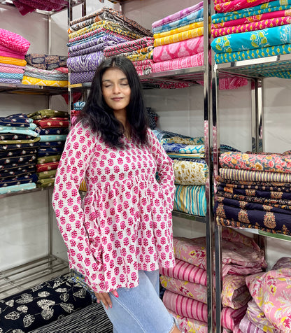 Jiya Peplum Short Kurti