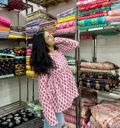 Jiya Peplum Short Kurti