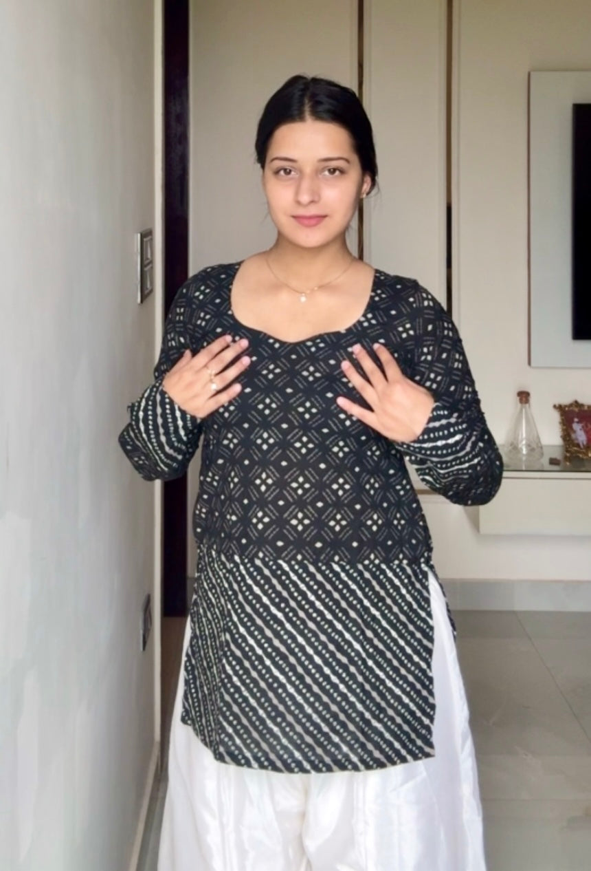 Sitara Straight Short Kurti