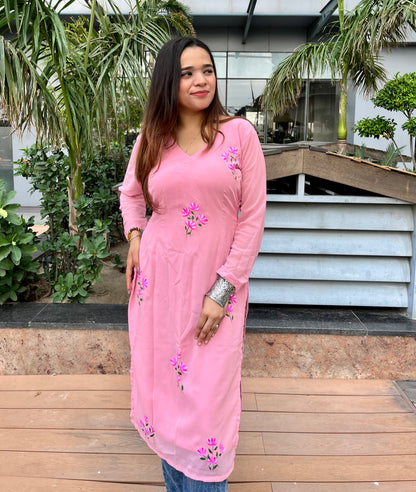 Handpainted Kamal Long Kurti