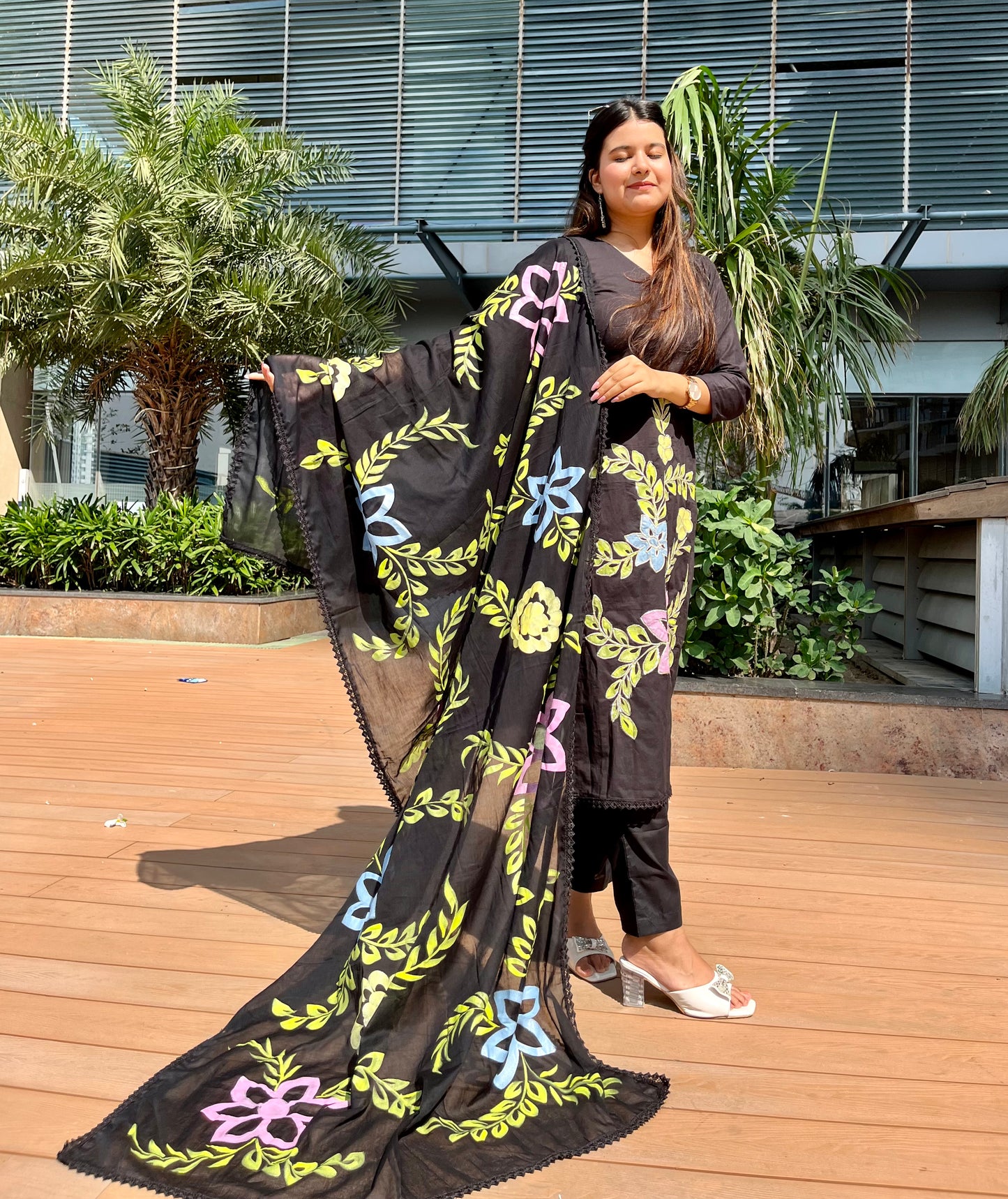 Handpainted Urvi Suit Set