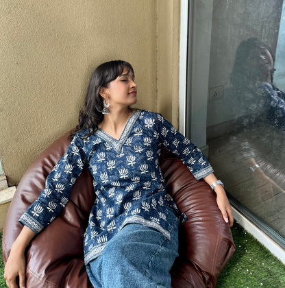 Neel Kamal Short Kurti