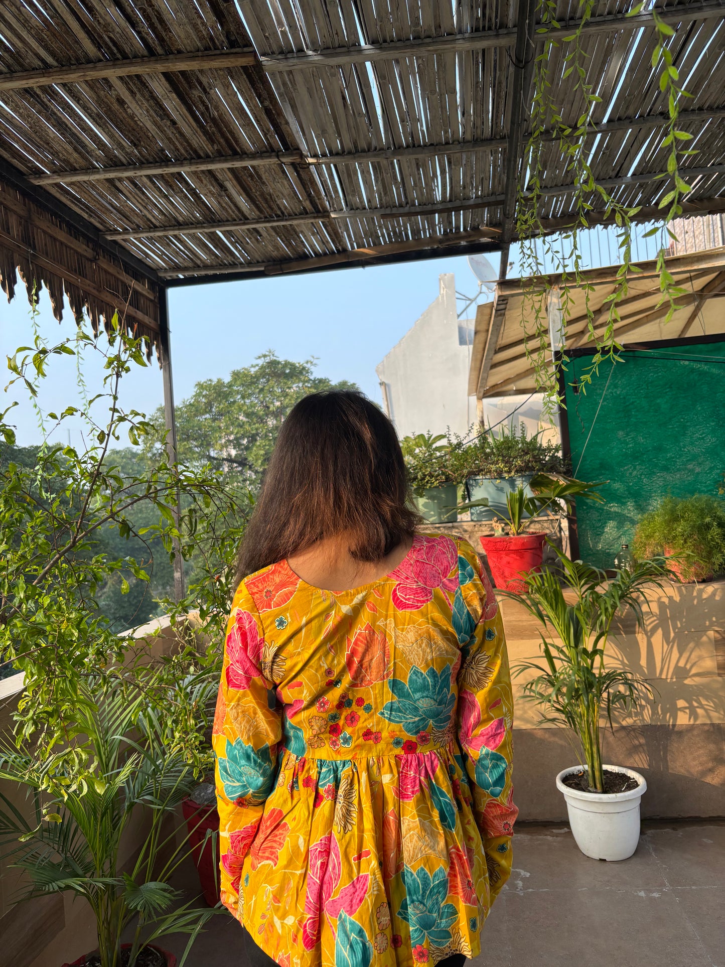 Mellow Yellow Short Kurti Top