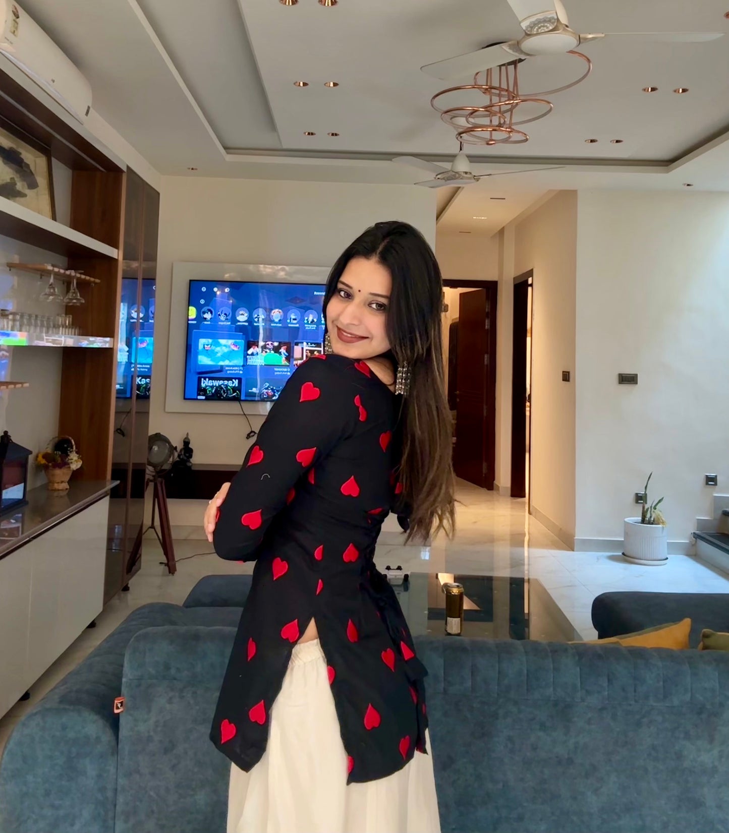 Swaad Corset Back Straight Short Kurti