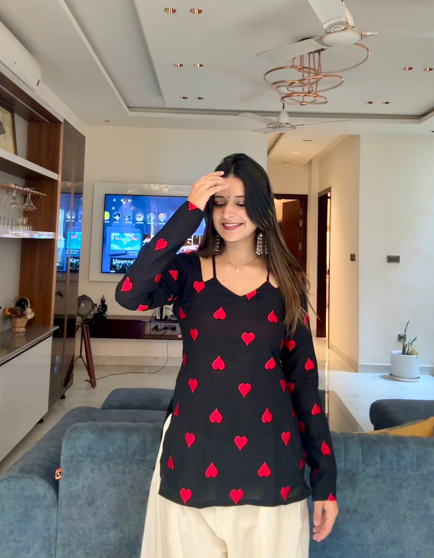 Swaad Corset Back Straight Short Kurti