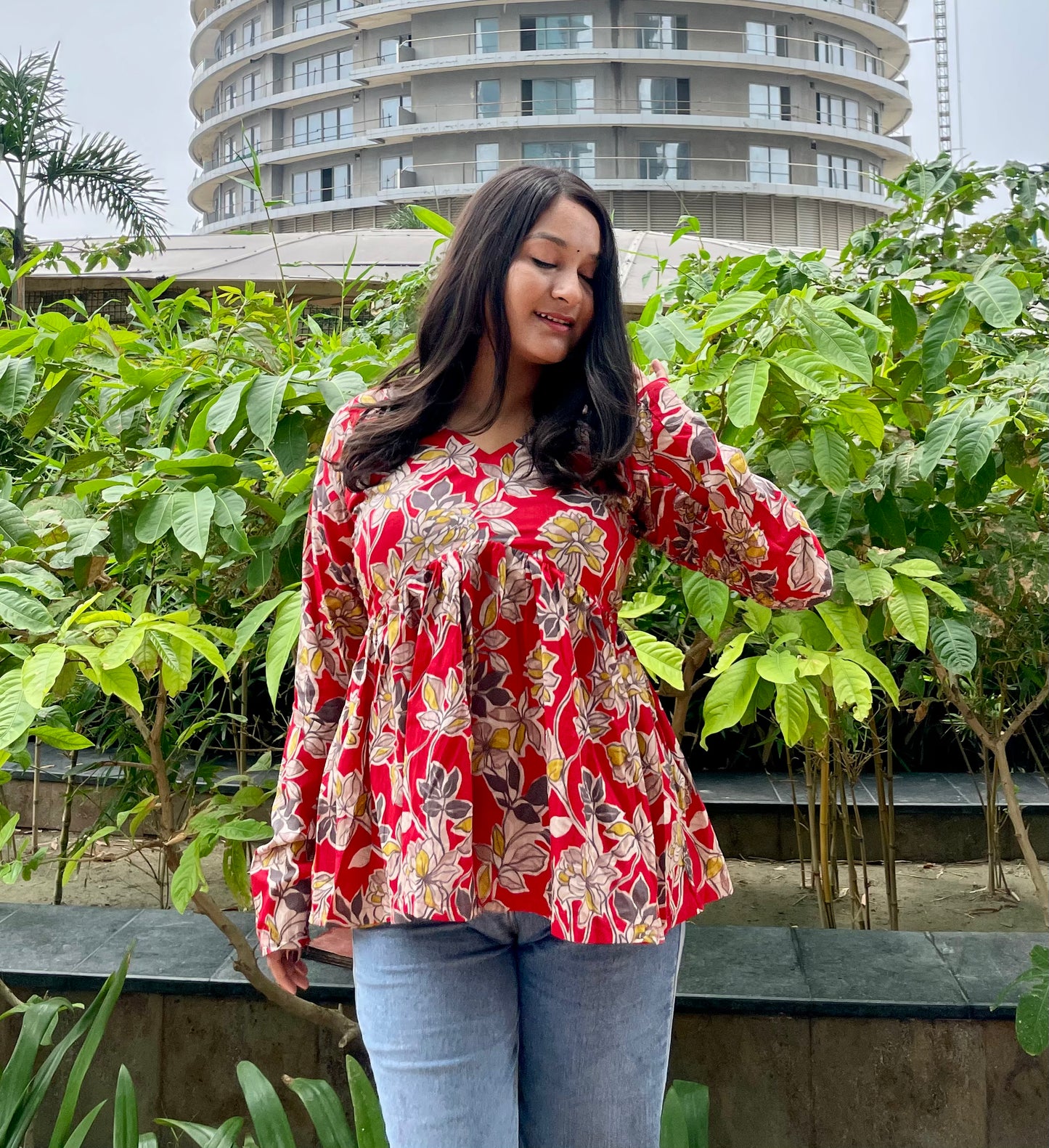 Sindu Peplum Short Kurti