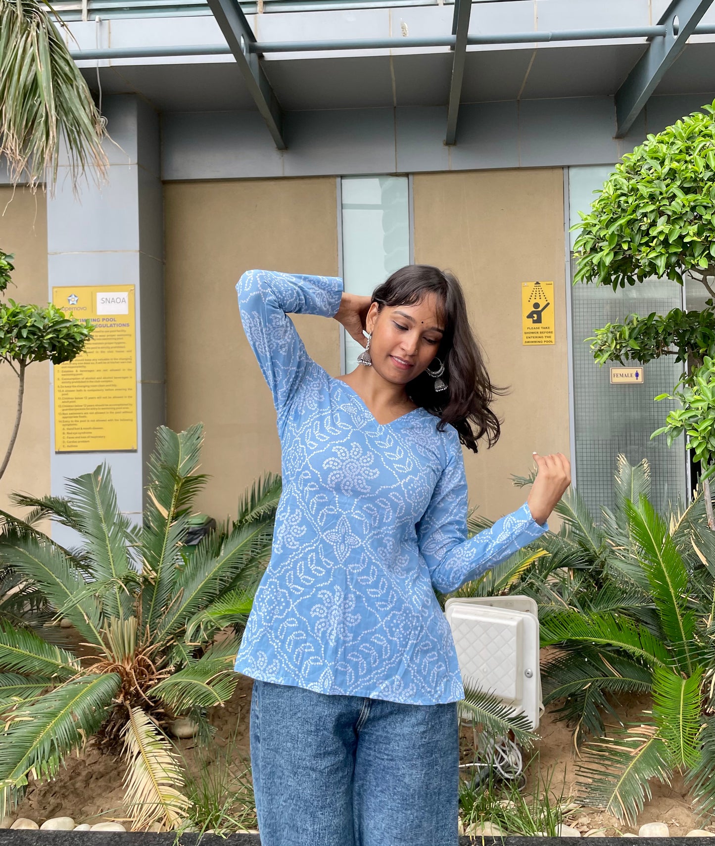 Chitra Straight Short Kurti