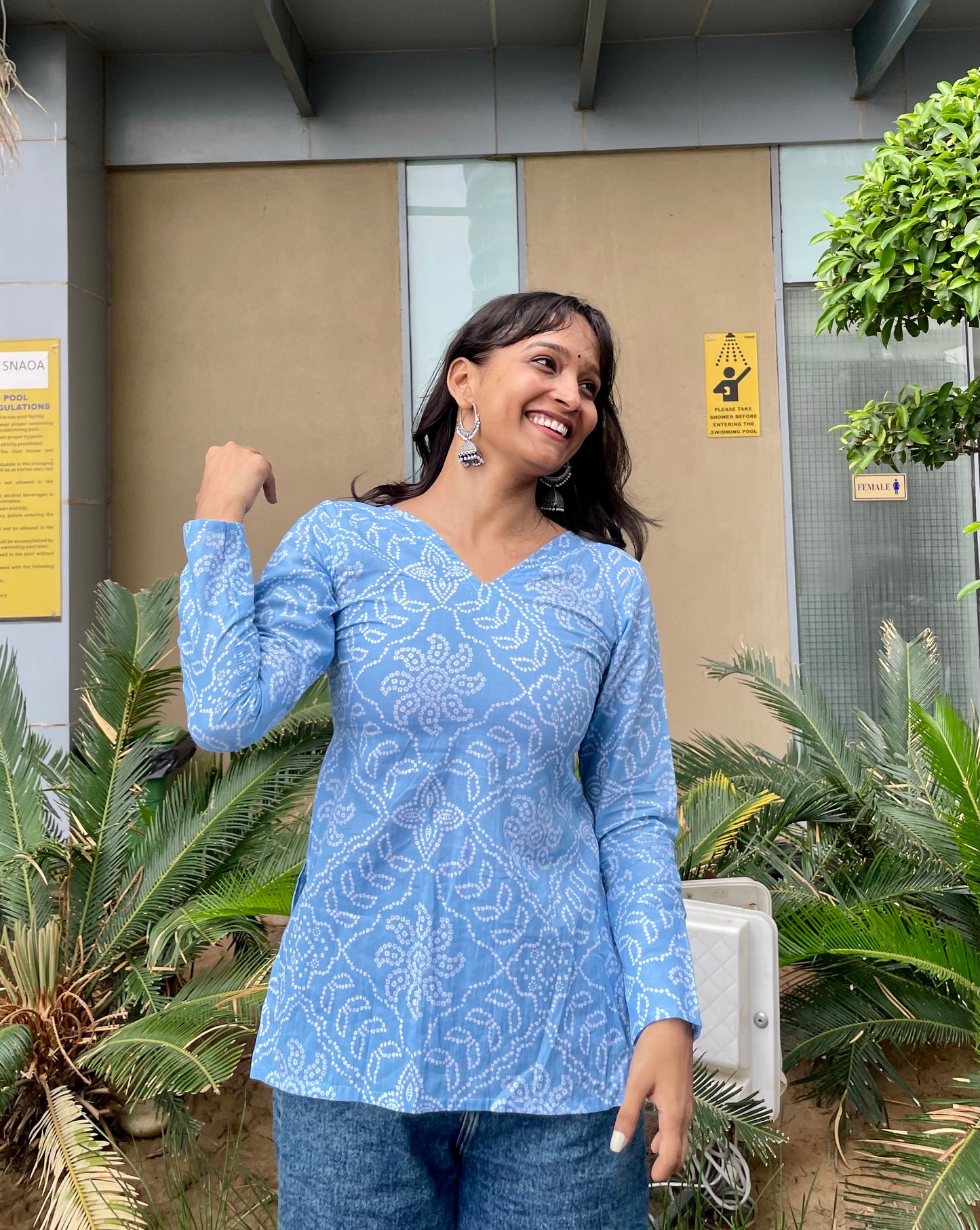 Chitra Straight Short Kurti