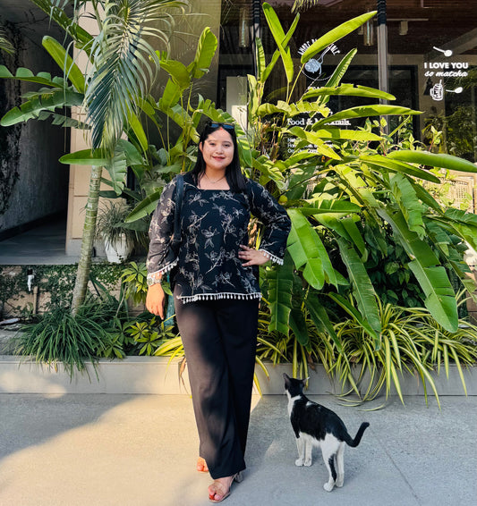 Ashmita Corset Backless Kurti