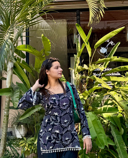 Isha Corset Backless Kurti