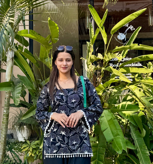 Isha Corset Backless Kurti