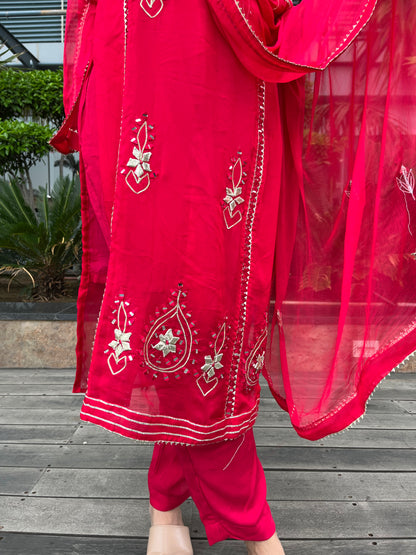 Pink Mirror Suit Set