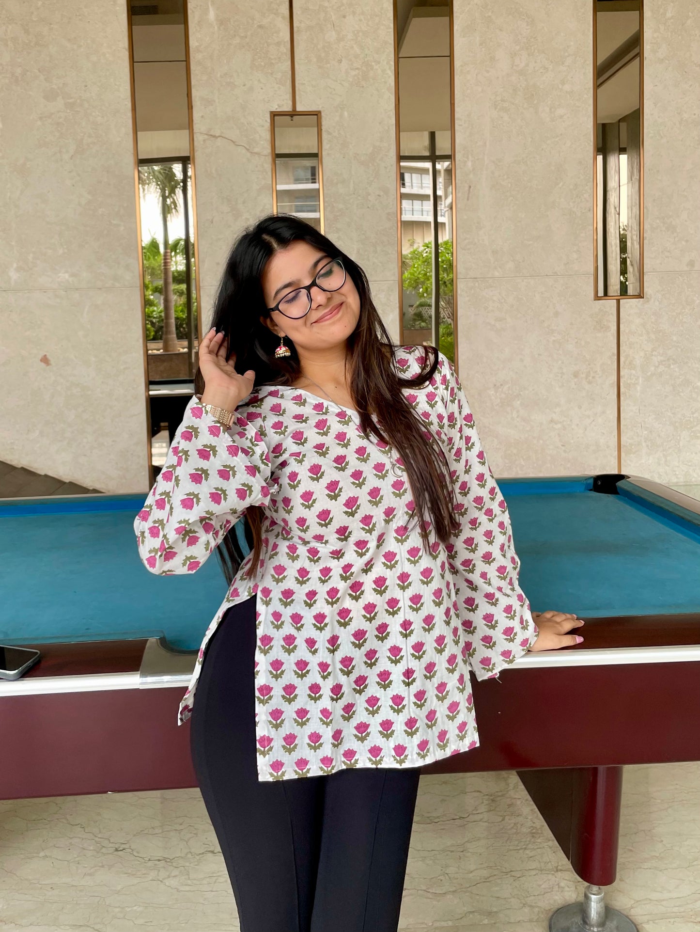 Dhara Straight Short Kurti