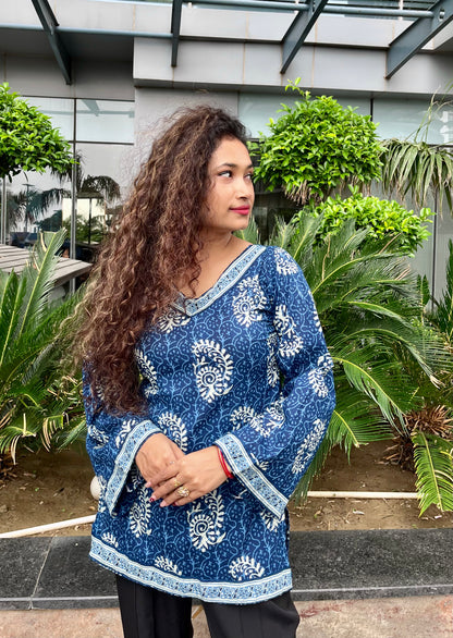 Pure Straight Short Kurti