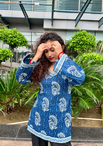 Pure Straight Short Kurti