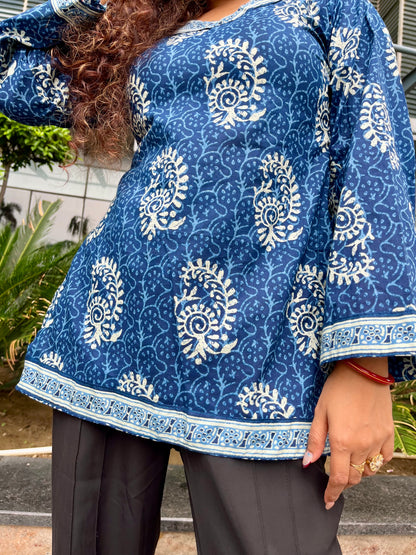 Pure Straight Short Kurti