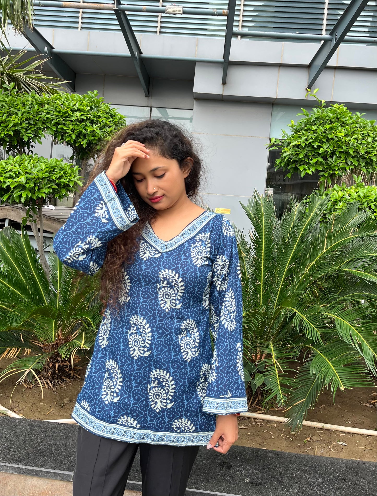 Pure Straight Short Kurti