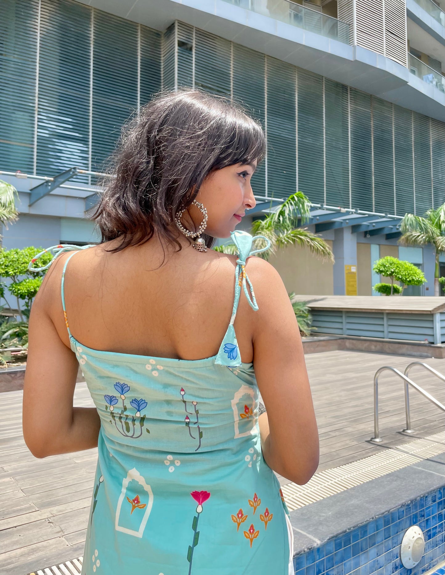 Akash Noodle Strap Long Kurti