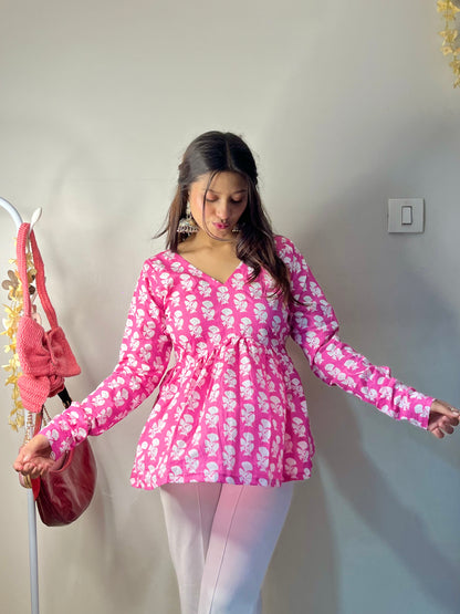 Falling In Love Short Kurti Top