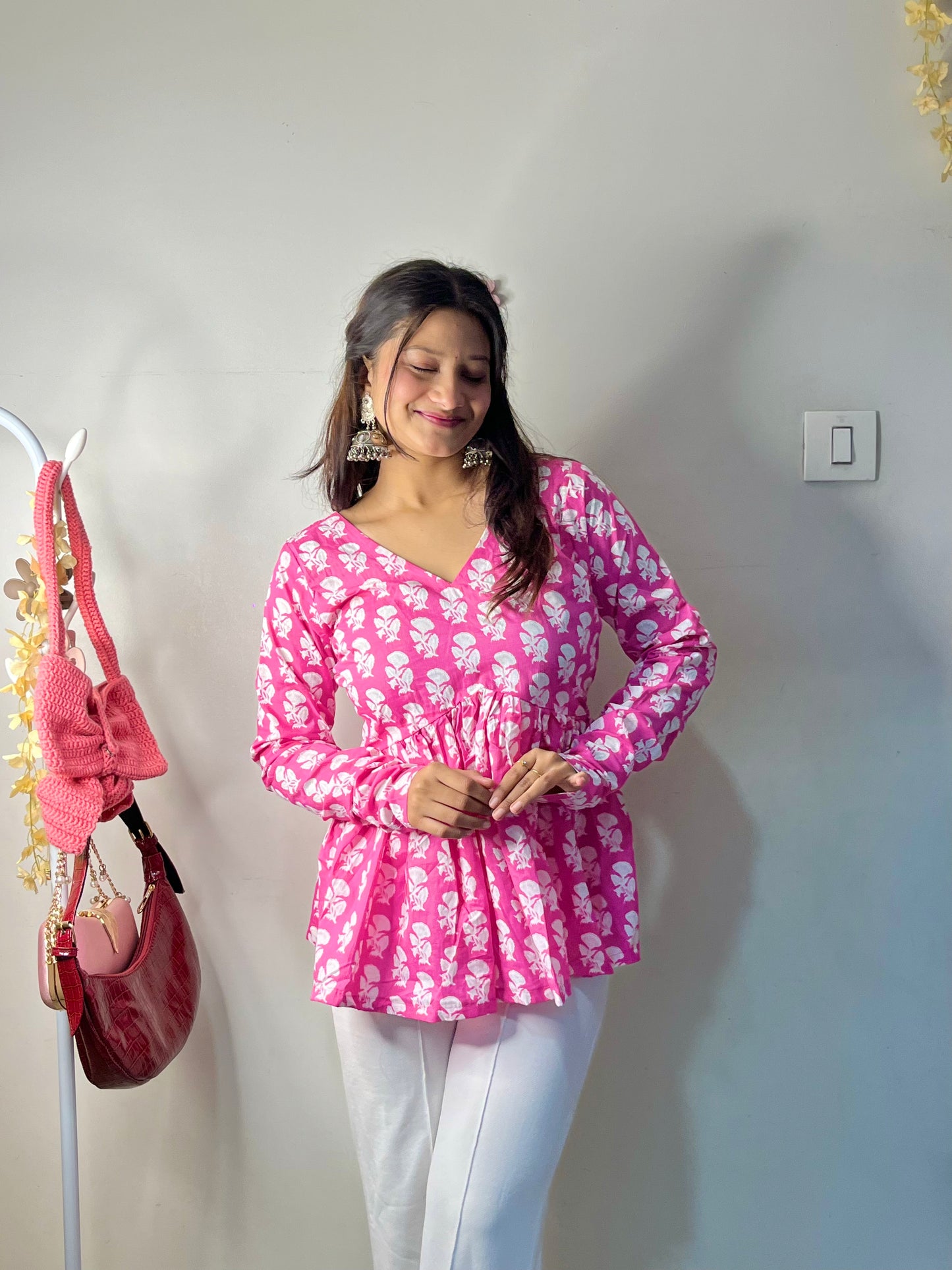 Falling In Love Short Kurti Top