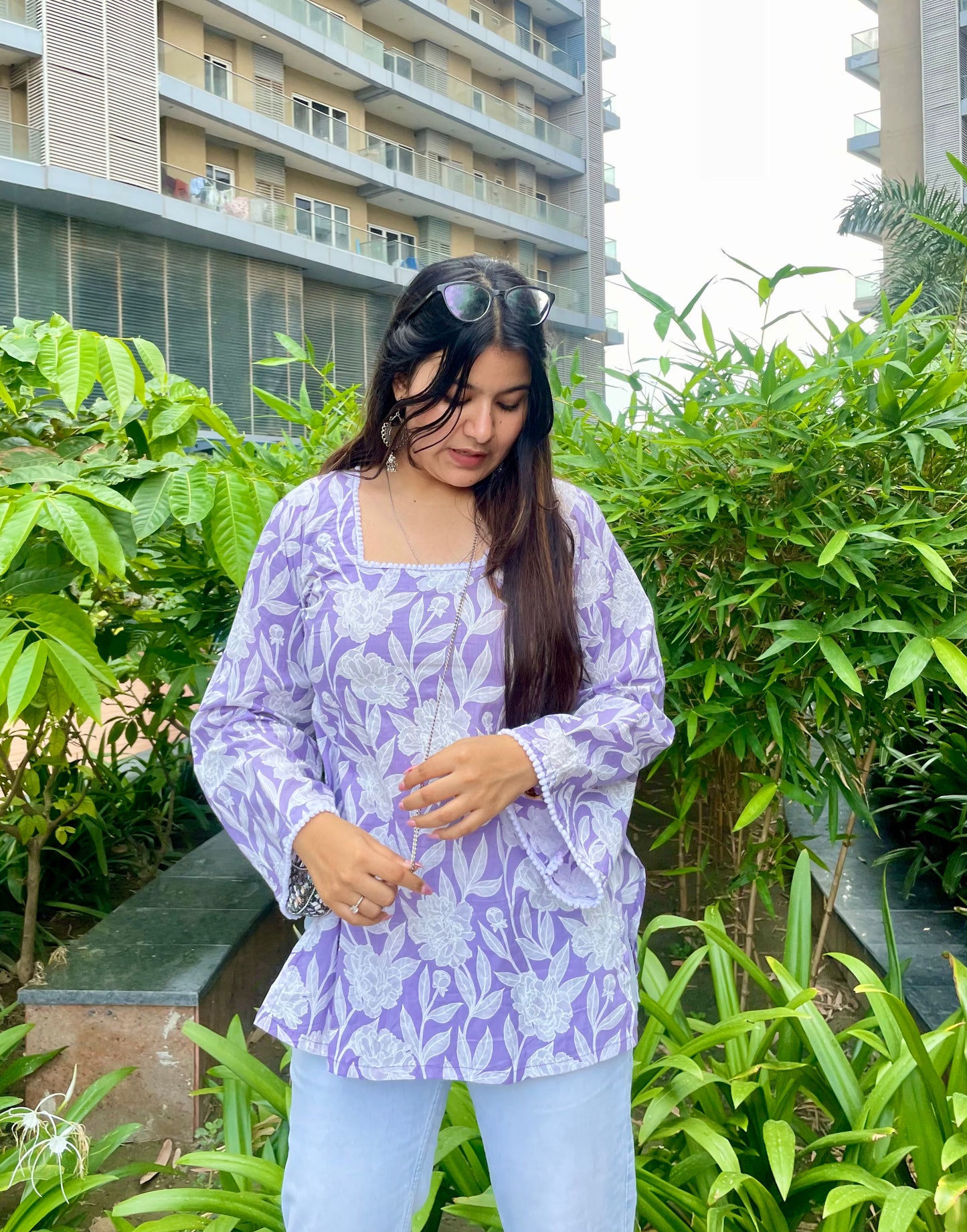 Viola Straight Short Kurti