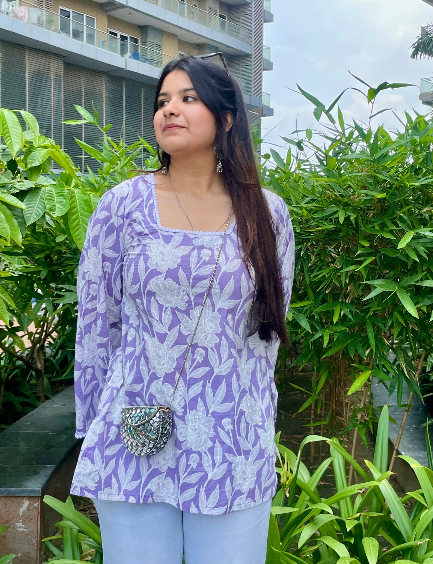 Viola Straight Short Kurti