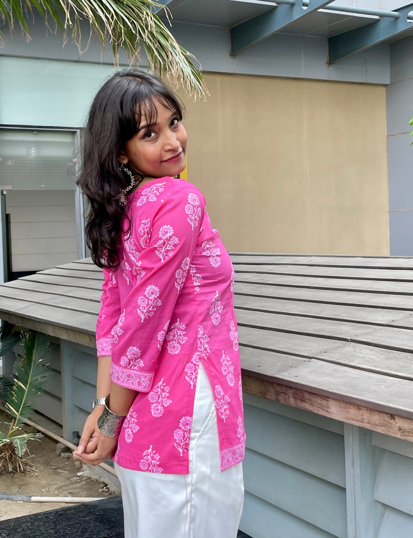 Heather Straight Short Kurti