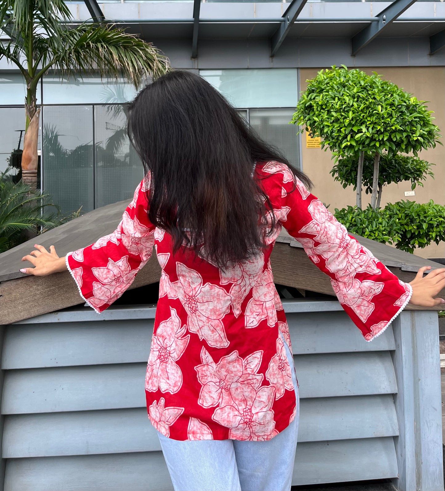 Love Straight Short Kurti