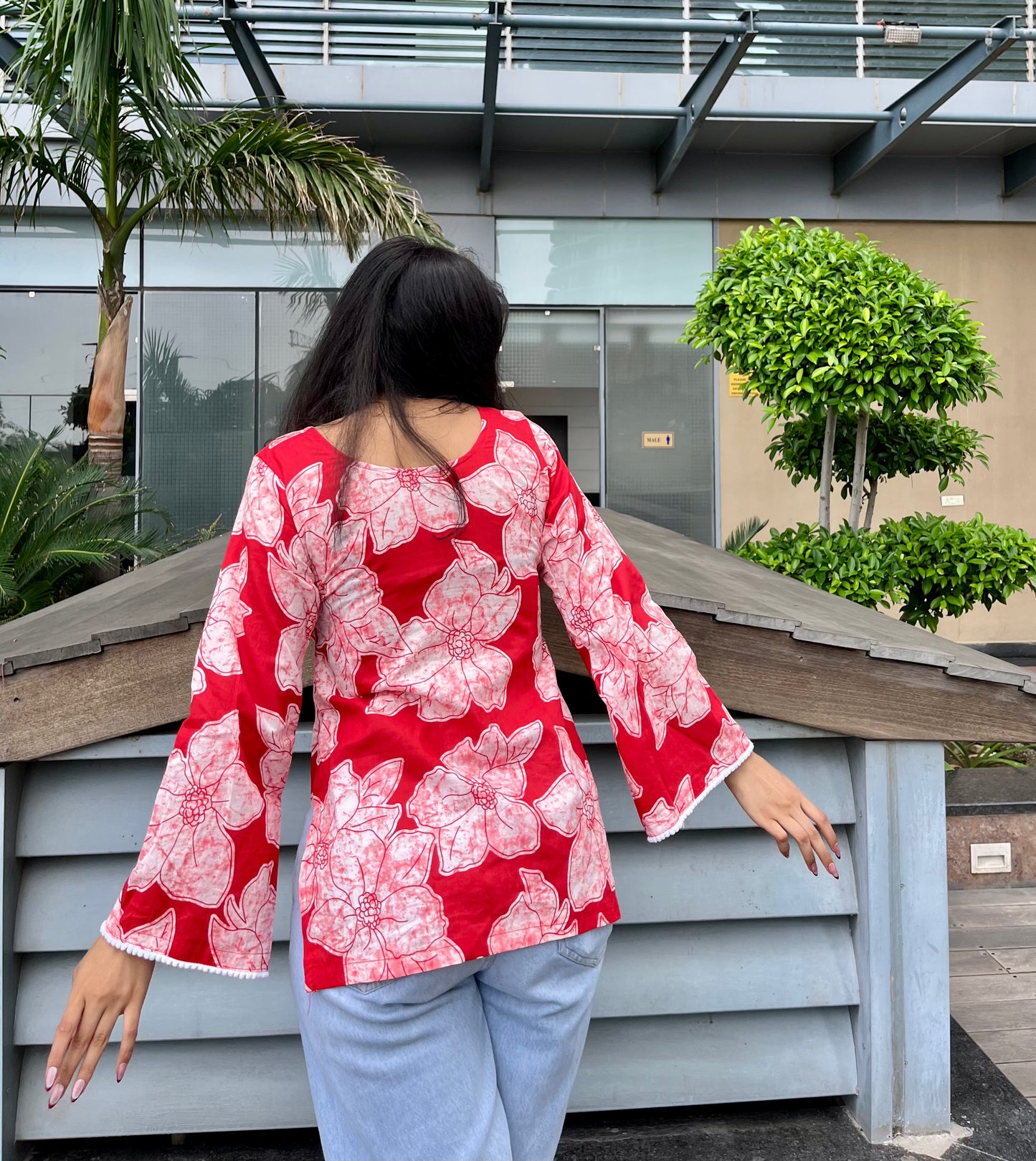 Love Straight Short Kurti