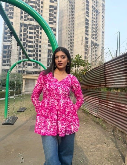 Bellarose Short Kurti Top