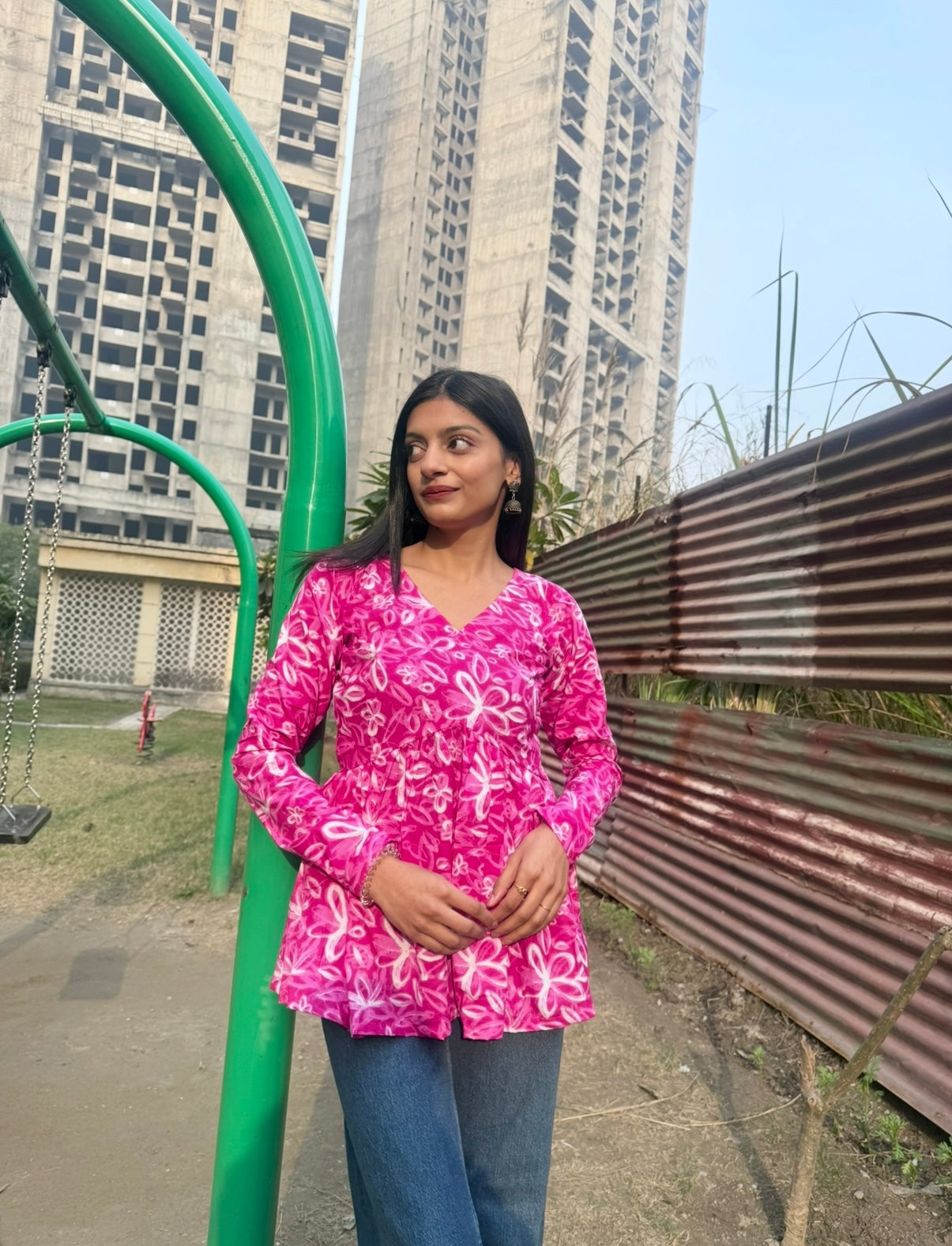 Bellarose Short Kurti Top