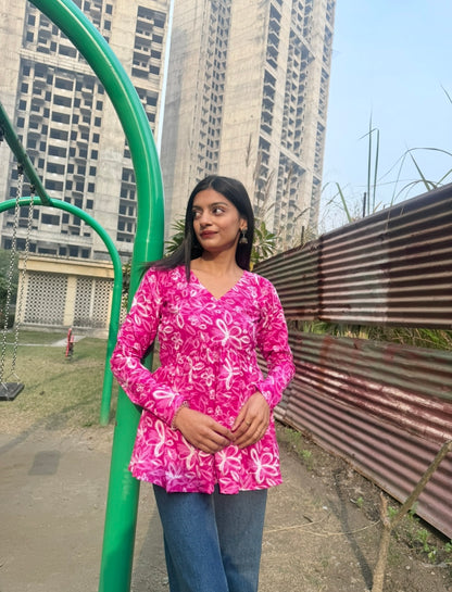 Bellarose Short Kurti Top