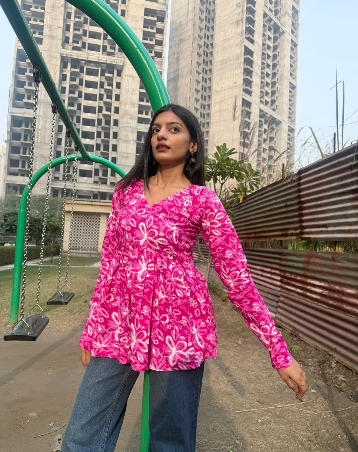 Bellarose Short Kurti Top