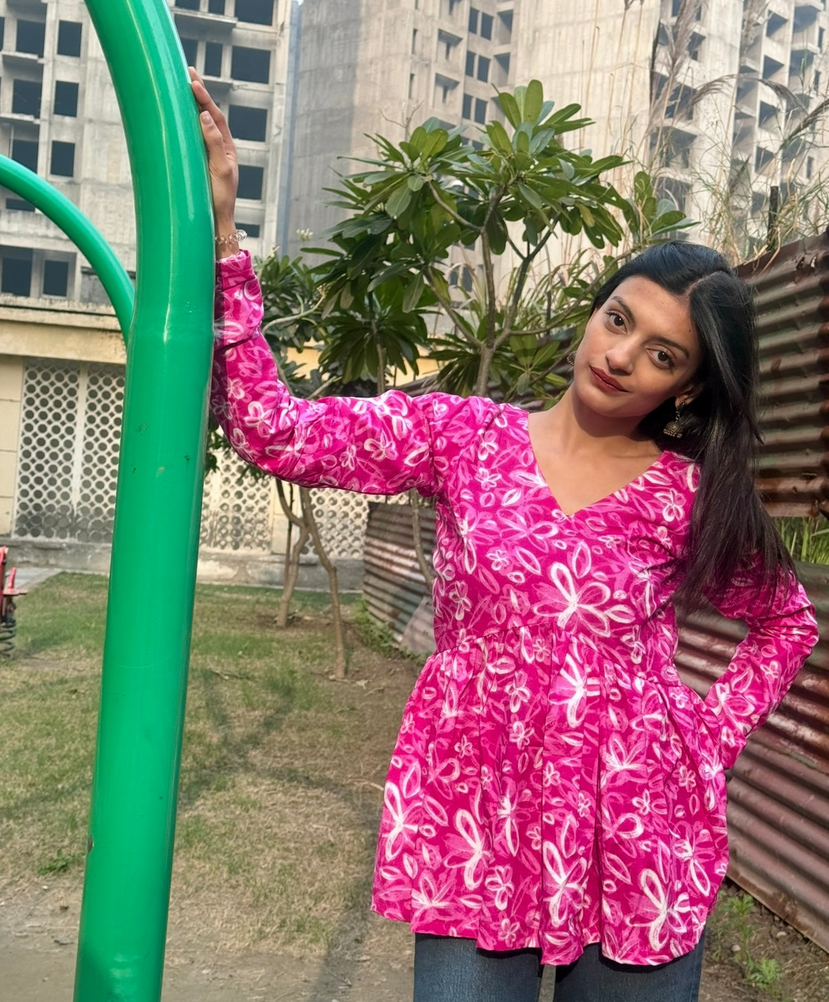 Bellarose Short Kurti Top