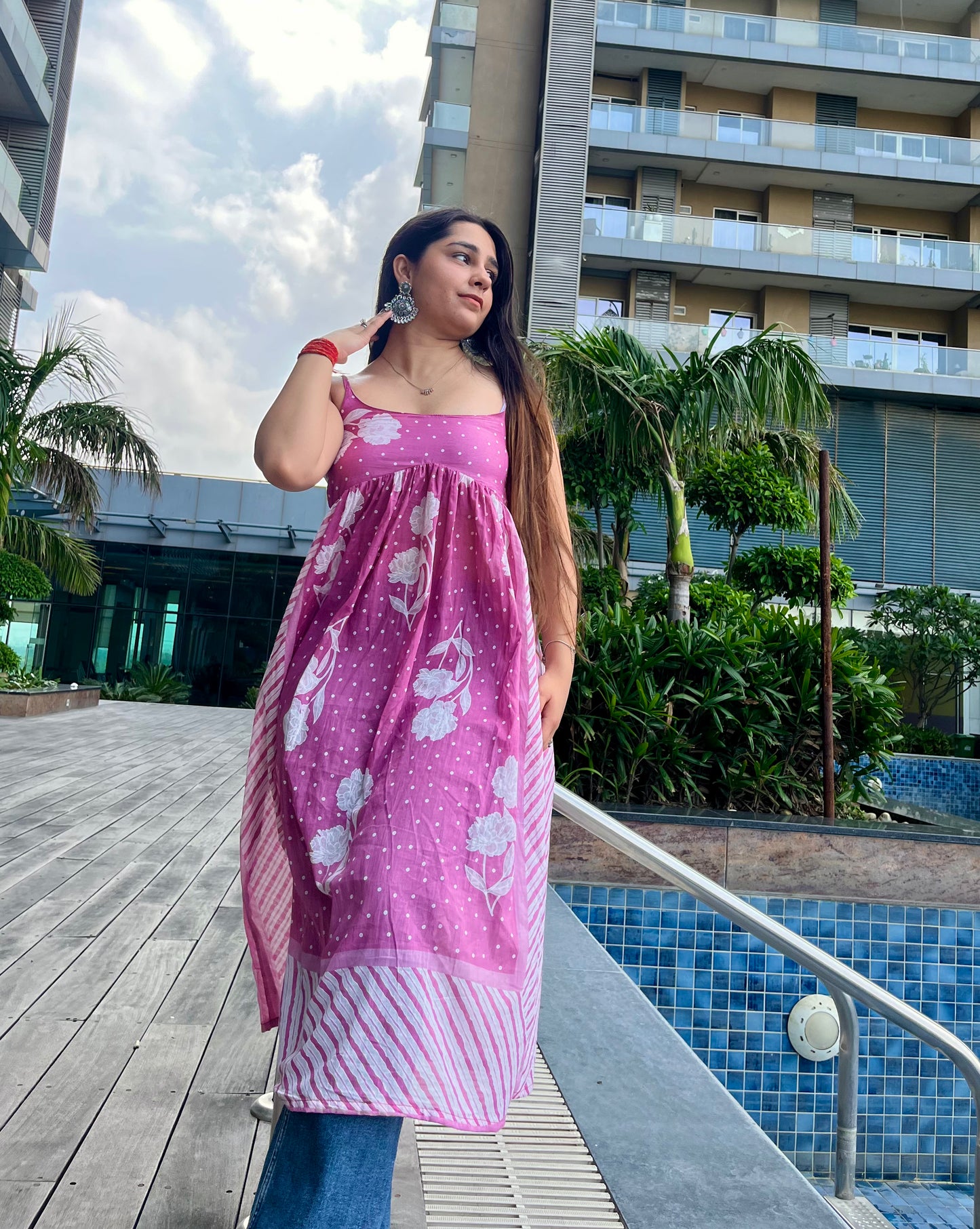 Vaani Peplum Long Kurti