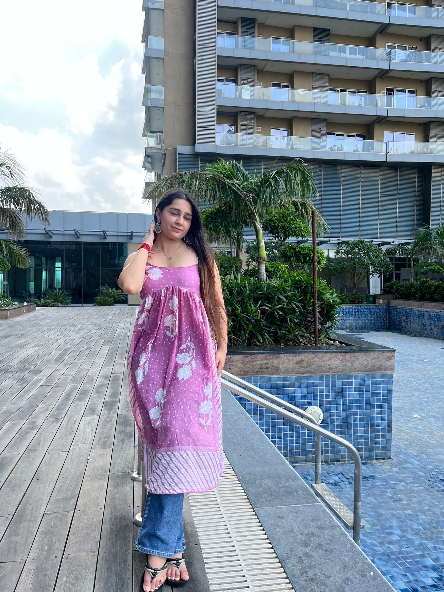 Vaani Peplum Long Kurti