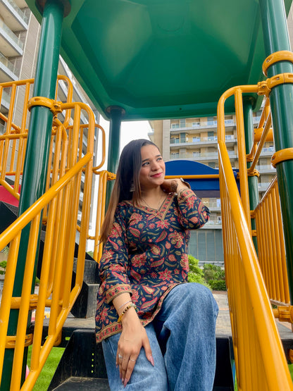 Hawa Hawai Straight Short Kurti