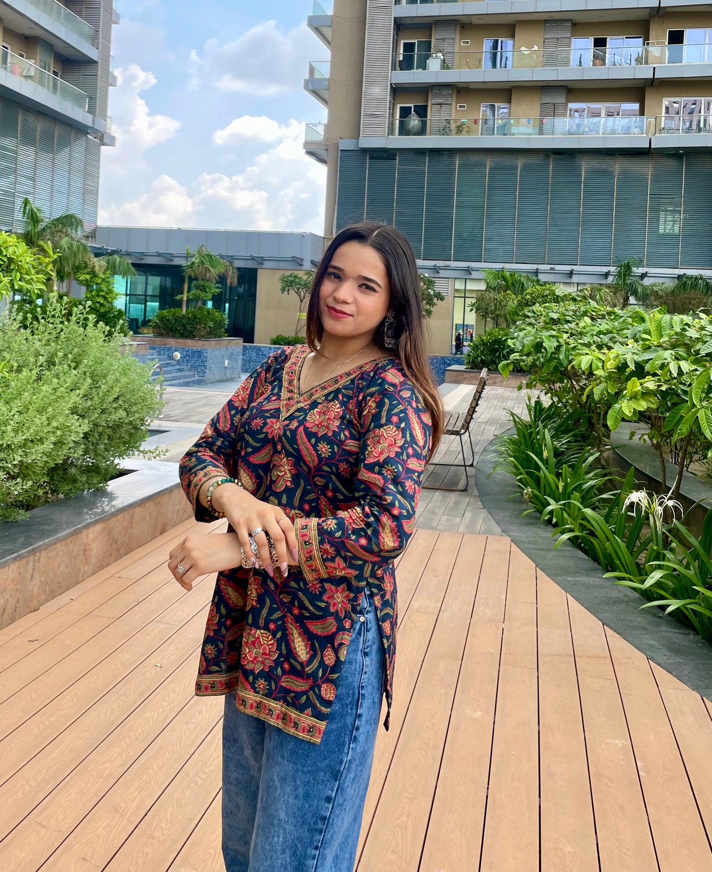 Hawa Hawai Straight Short Kurti