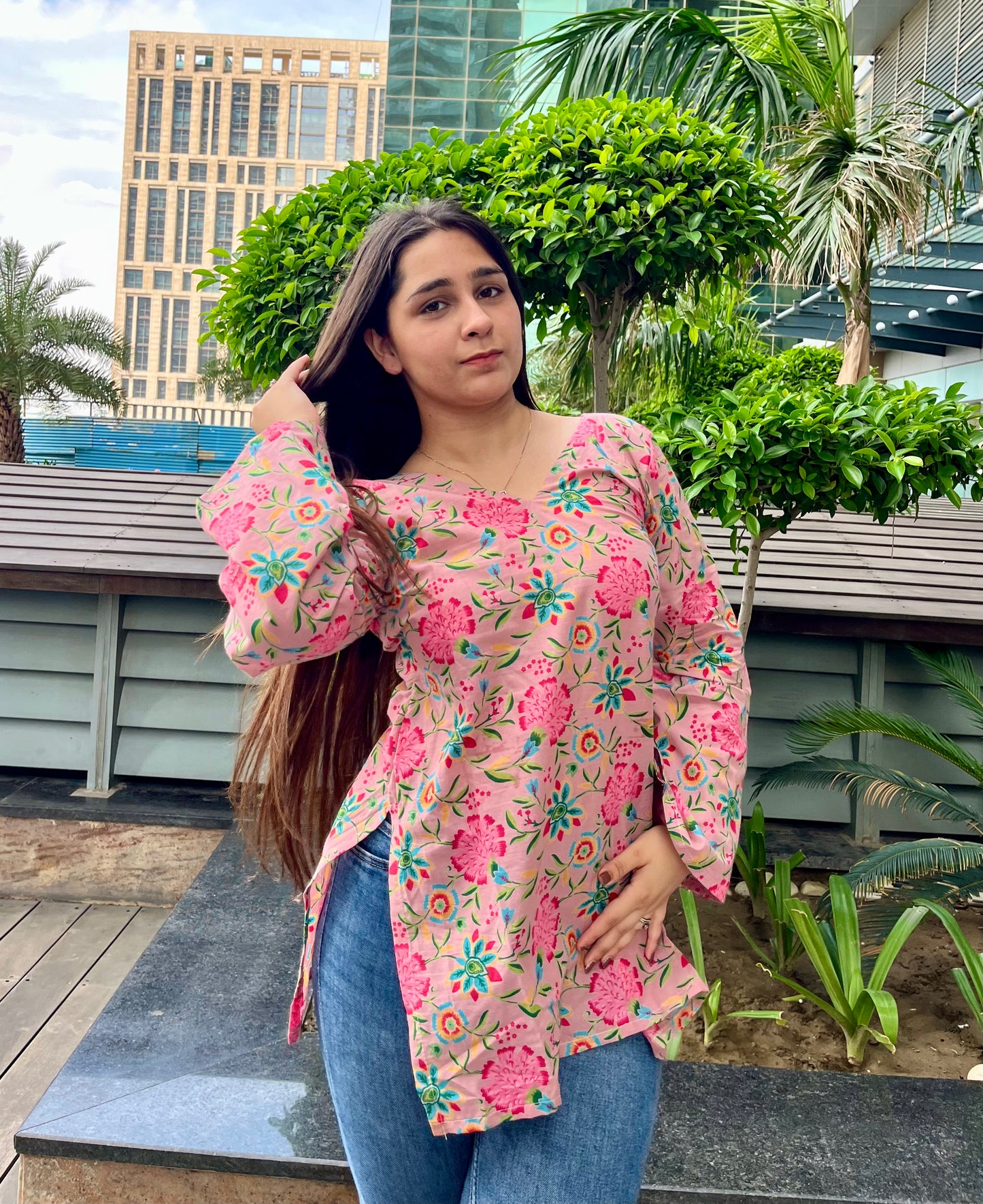 Kiki Straight Short Kurti