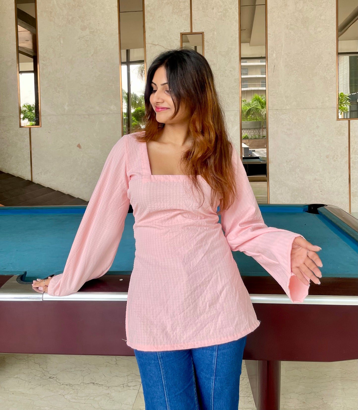 Lovebug Corset Back Straight Short Kurti