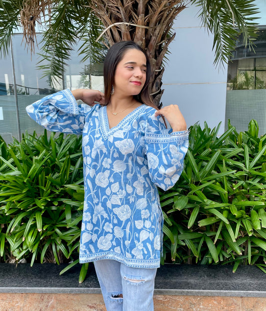 Lassi Straight Short Kurti