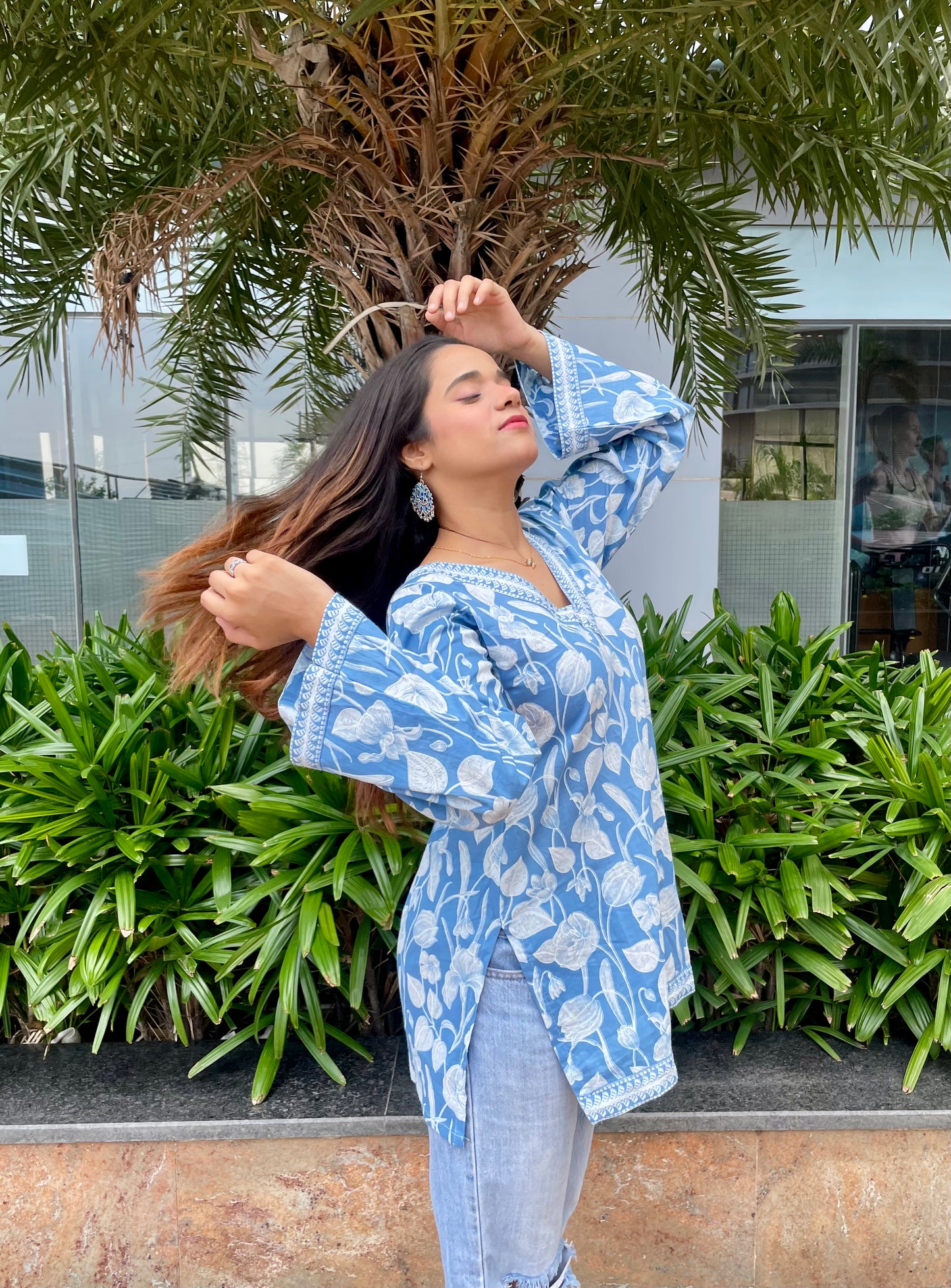 Lassi Straight Short Kurti