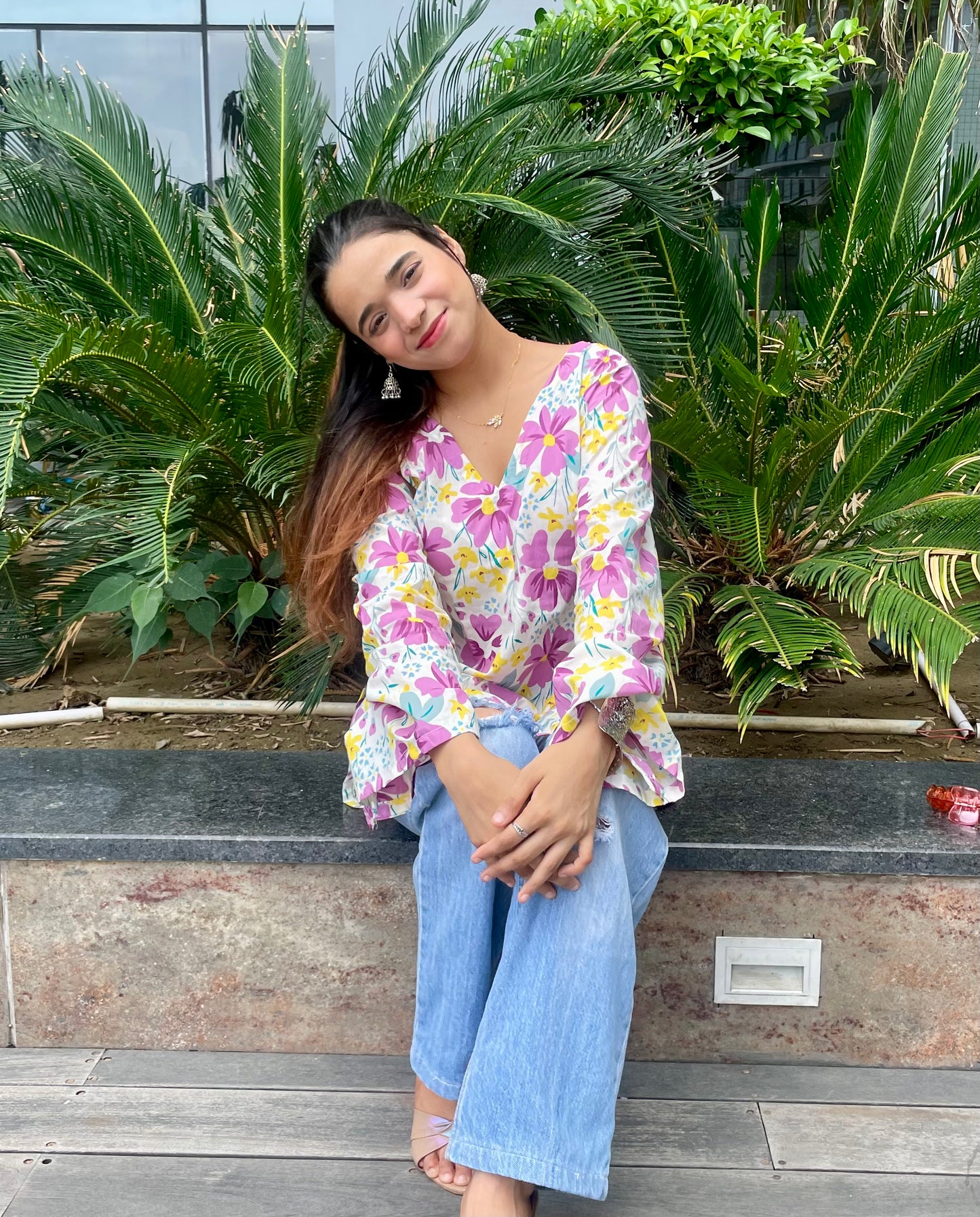 Nargis Straight Short Kurti