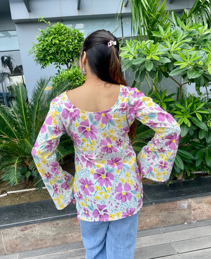 Nargis Straight Short Kurti