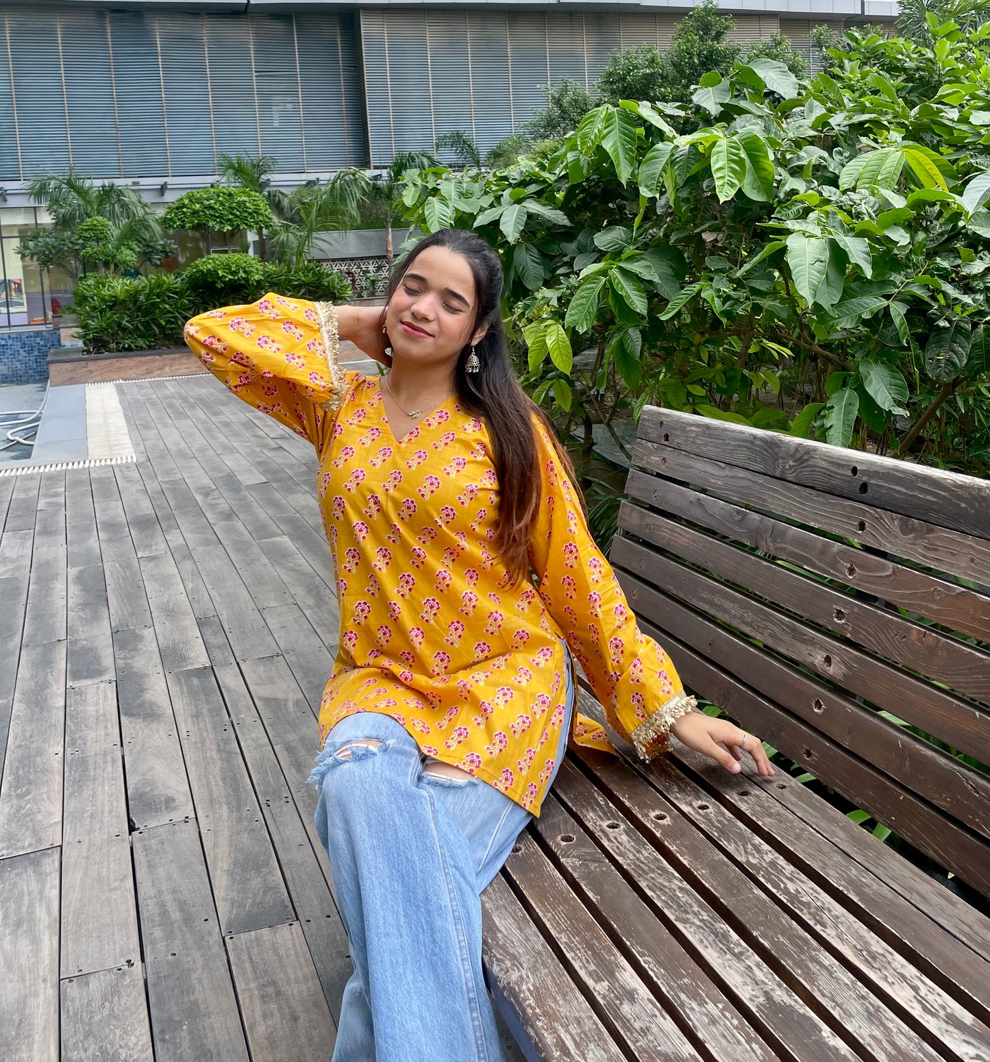 Kiran Straight Short Kurti